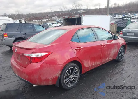 2014 Toyota Corolla S Plus z USA, uszkodzony, nr VIN 2T1BURHE9EC214600